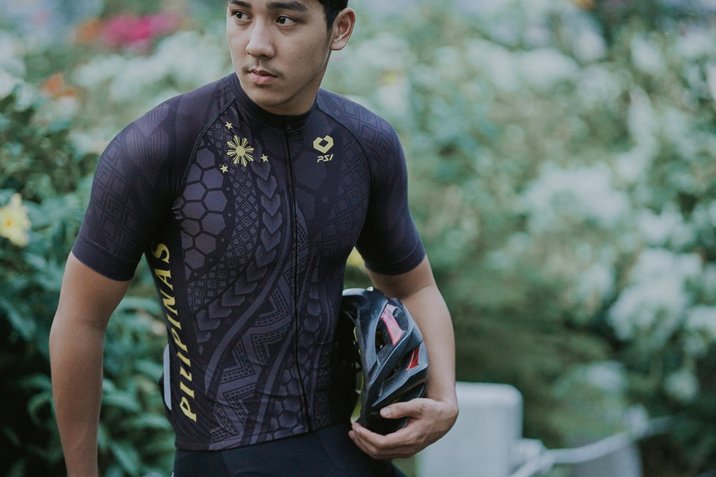Philippine Tribal Black Cycle Jersey