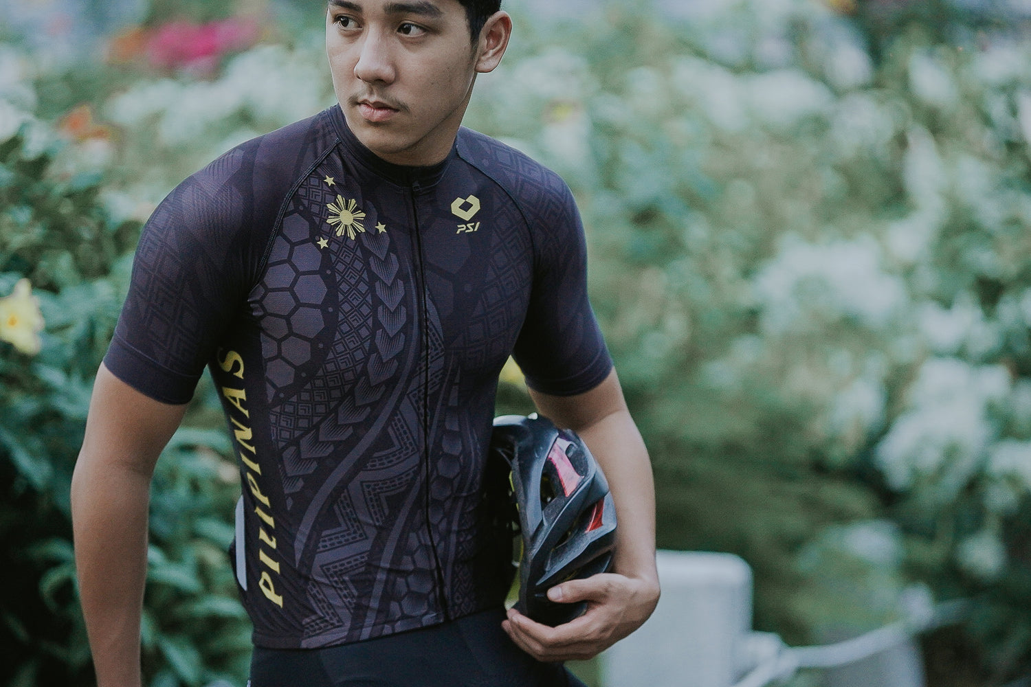 Philippine Tribal Black Cycle Jersey