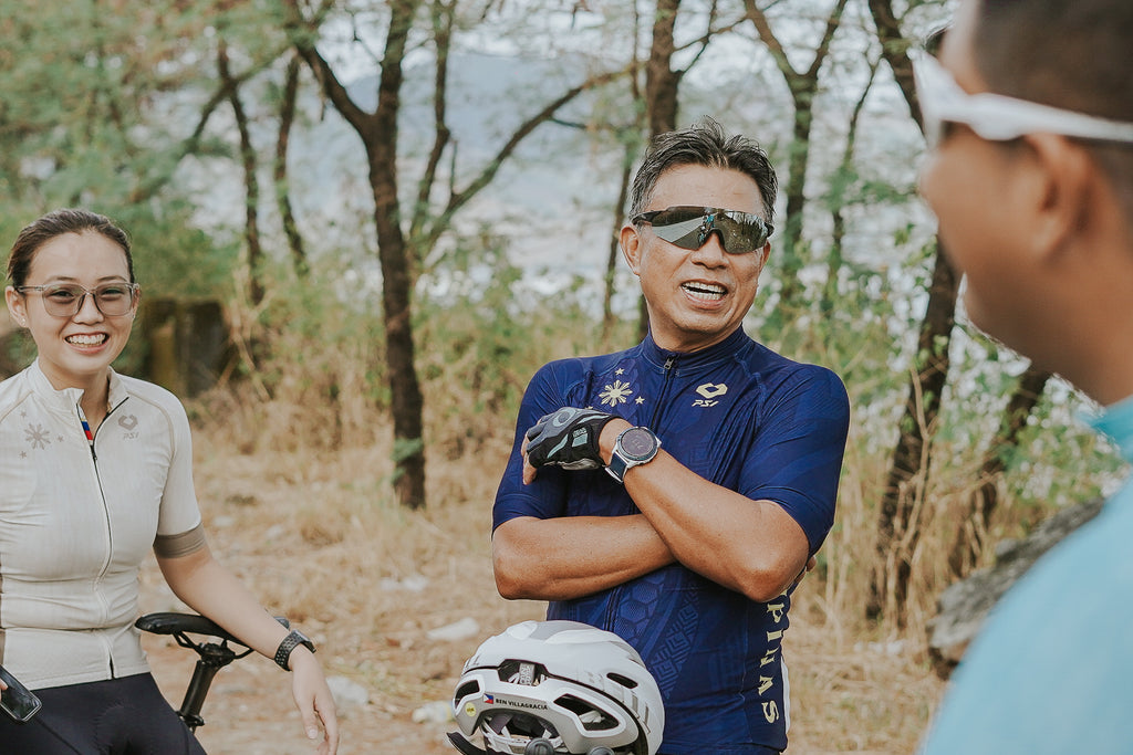 Philippine Tribal Navy Blue Cycle Jersey